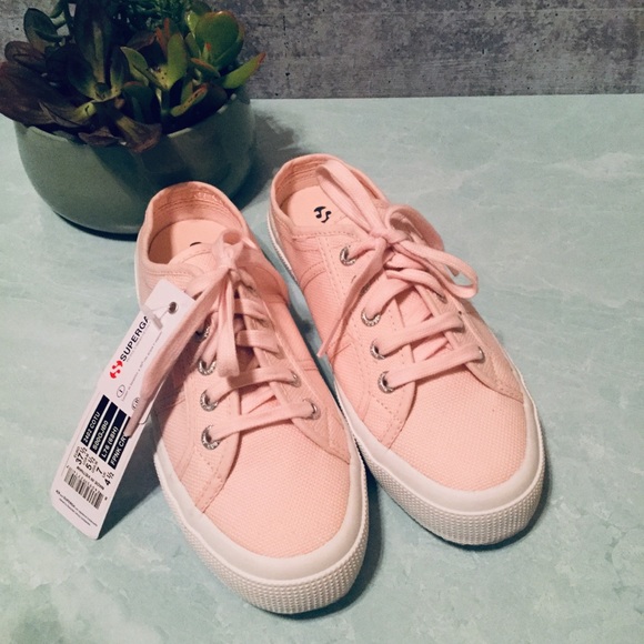 Anthro Superga 2402 Sneakers Pink 7 EUR 37.5 - Picture 5 of 8
